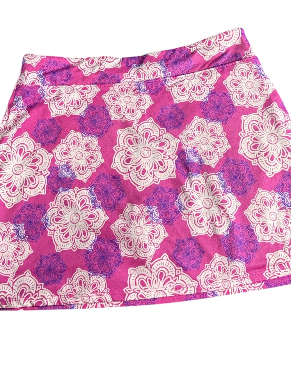 Tranquility by Colorado Clothing Pink Floral Athletic Skort